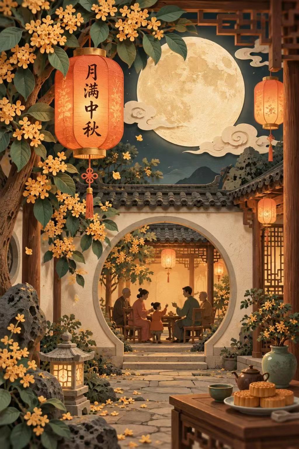 【文明興和林】月圓人安 歲歲皆團(tuán)圓